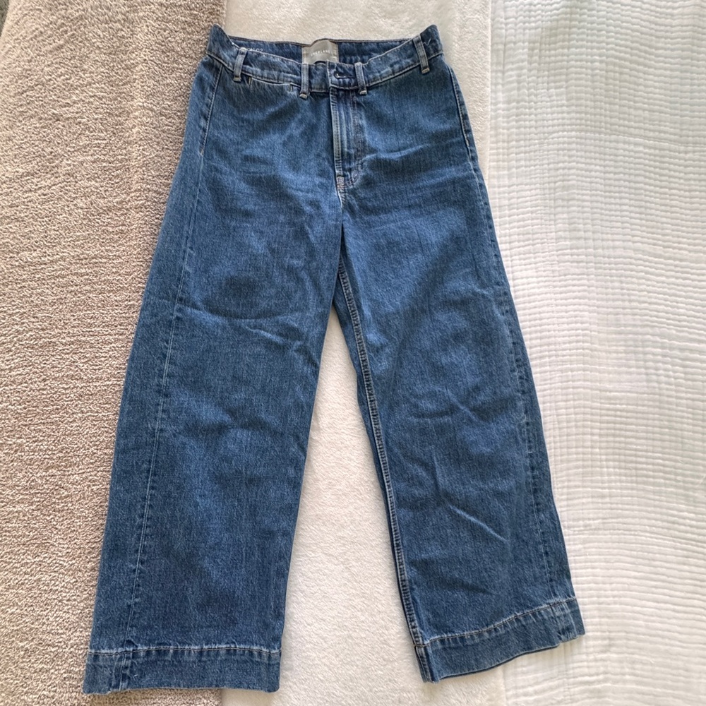 Everlane Edition 02 Wide Leg Crop Jeans